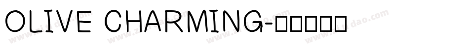 OLIVE CHARMING字体转换